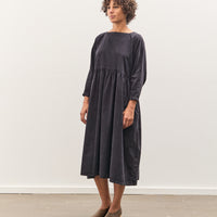 Black Crane Tradi Dress, Dark Navy
