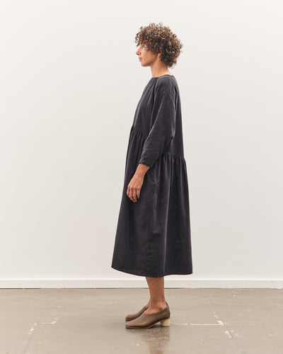 Black Crane Tradi Dress, Dark Navy