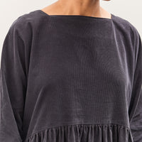 Black Crane Tradi Dress, Dark Navy