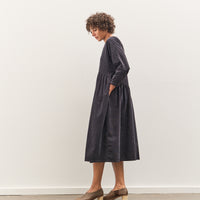 Black Crane Tradi Dress, Dark Navy