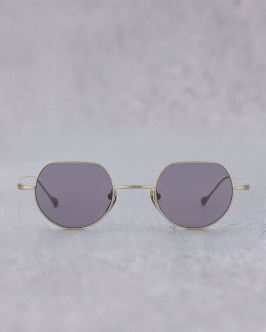 Brain Dead Titanium Tani Post Modern Primitive Eye Protection, Matte Silver