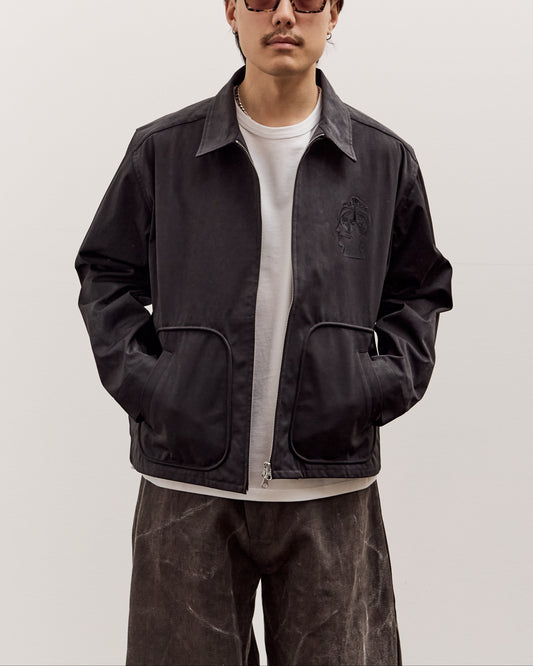 Brain Dead Brooks Brothers California Harrington Jacket Unisex, Black