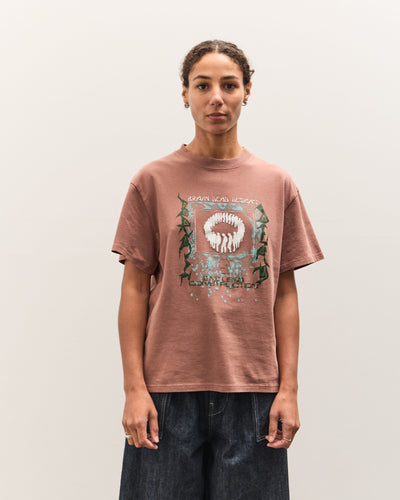 Brain Dead Endless Construction T-Shirt, Nutmeg