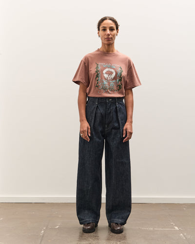 Brain Dead Endless Construction T-Shirt, Nutmeg