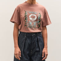 Brain Dead Endless Construction T-Shirt, Nutmeg