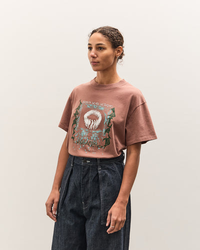 Brain Dead Endless Construction T-Shirt, Nutmeg