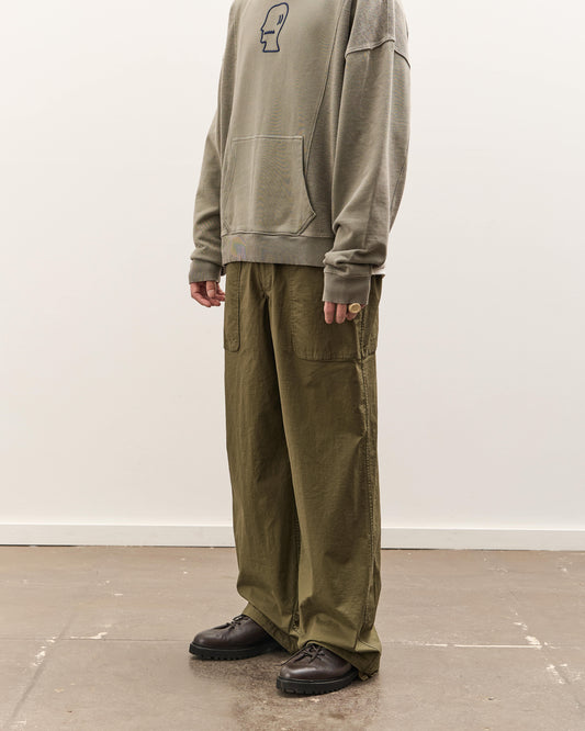 Brain Dead Fatigue Pant Unisex, Olive