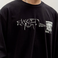 Brain Dead Multi Vision Long Sleeve T-Shirt, Black
