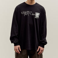 Brain Dead Multi Vision Long Sleeve T-Shirt, Black