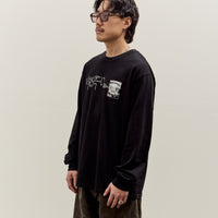 Brain Dead Multi Vision Long Sleeve T-Shirt, Black