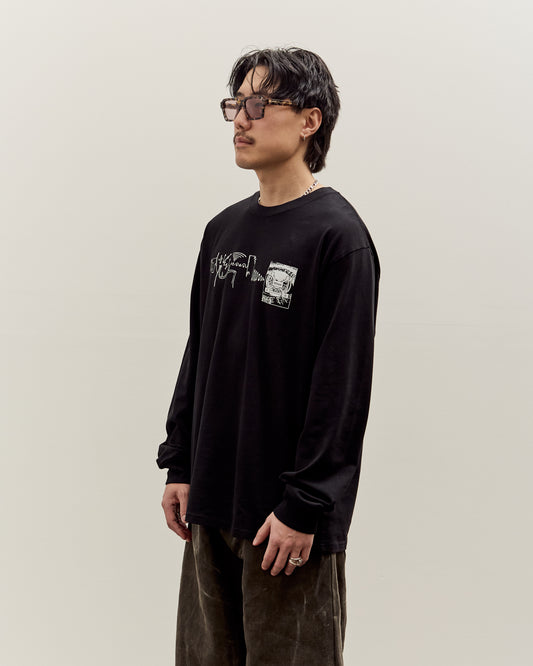 Brain Dead Multi Vision Long Sleeve T-Shirt, Black