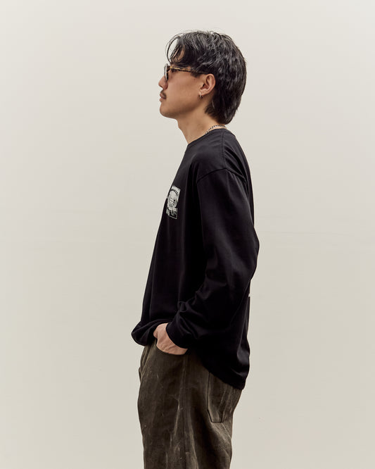 Brain Dead Multi Vision Long Sleeve T-Shirt, Black