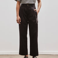 Brain Dead x Brooks Brothers Pleated Chino Trouser, Black