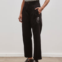 Brain Dead x Brooks Brothers Pleated Chino Trouser, Black