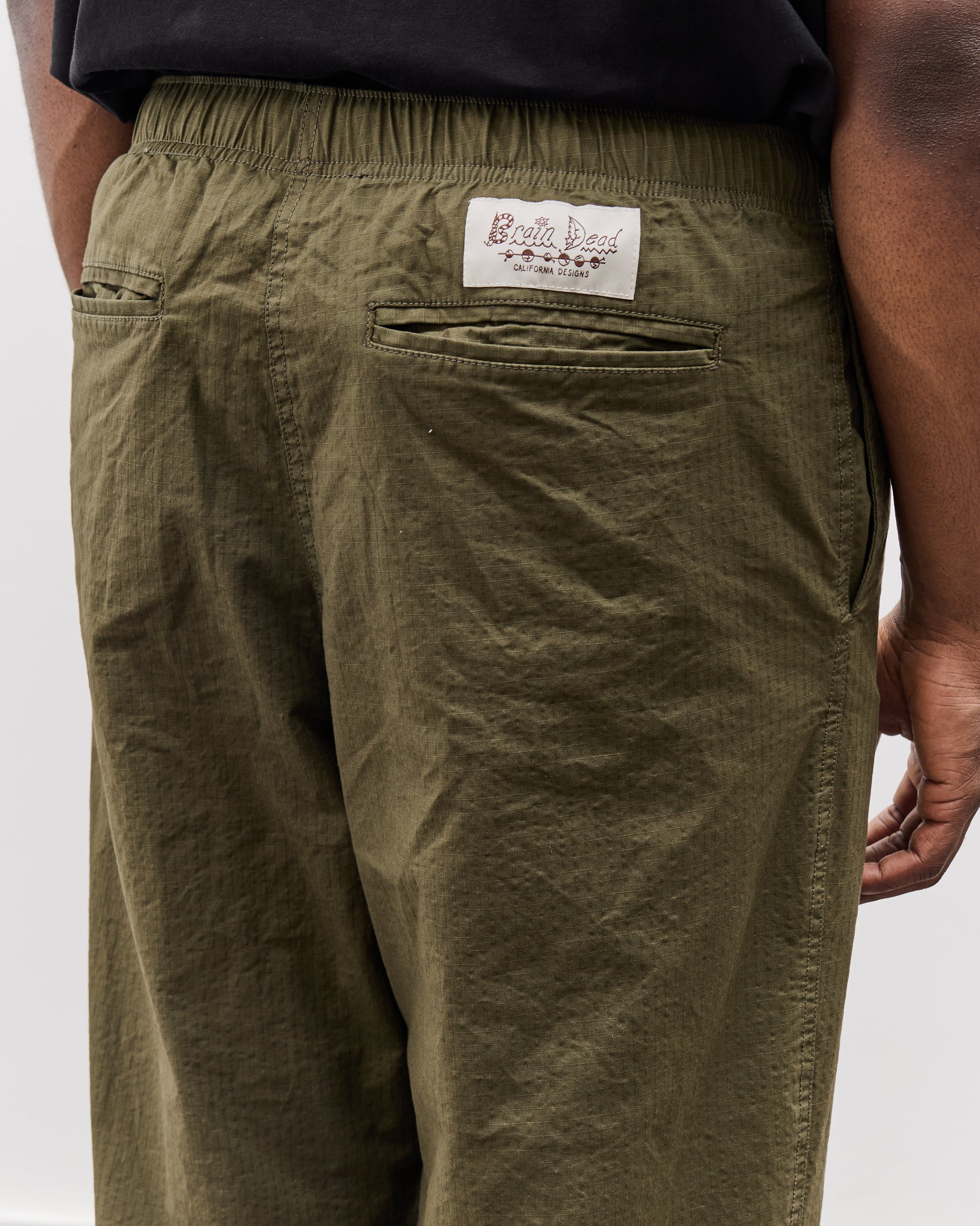 Brain Dead Unisex Ripstop Climber Pant, Olive – Glasswing