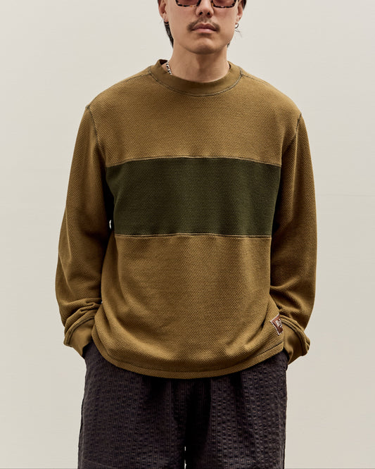 Brain Dead Thermal Long Sleeve, Olive