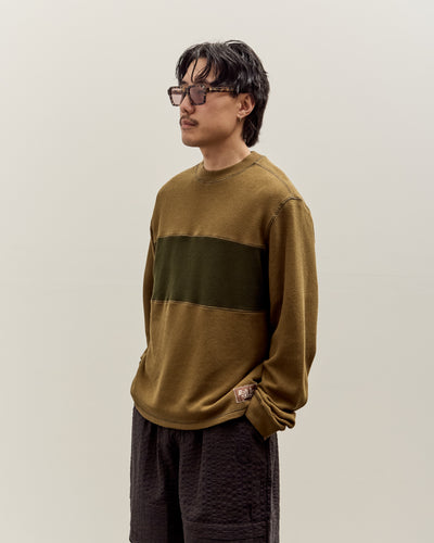 Brain Dead Thermal Long Sleeve, Olive