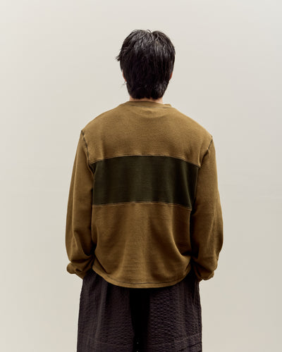 Brain Dead Thermal Long Sleeve, Olive