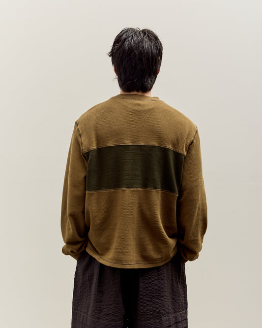 Brain Dead Thermal Long Sleeve, Olive