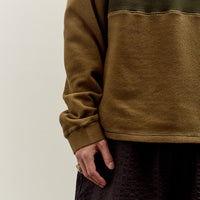 Brain Dead Thermal Long Sleeve, Olive