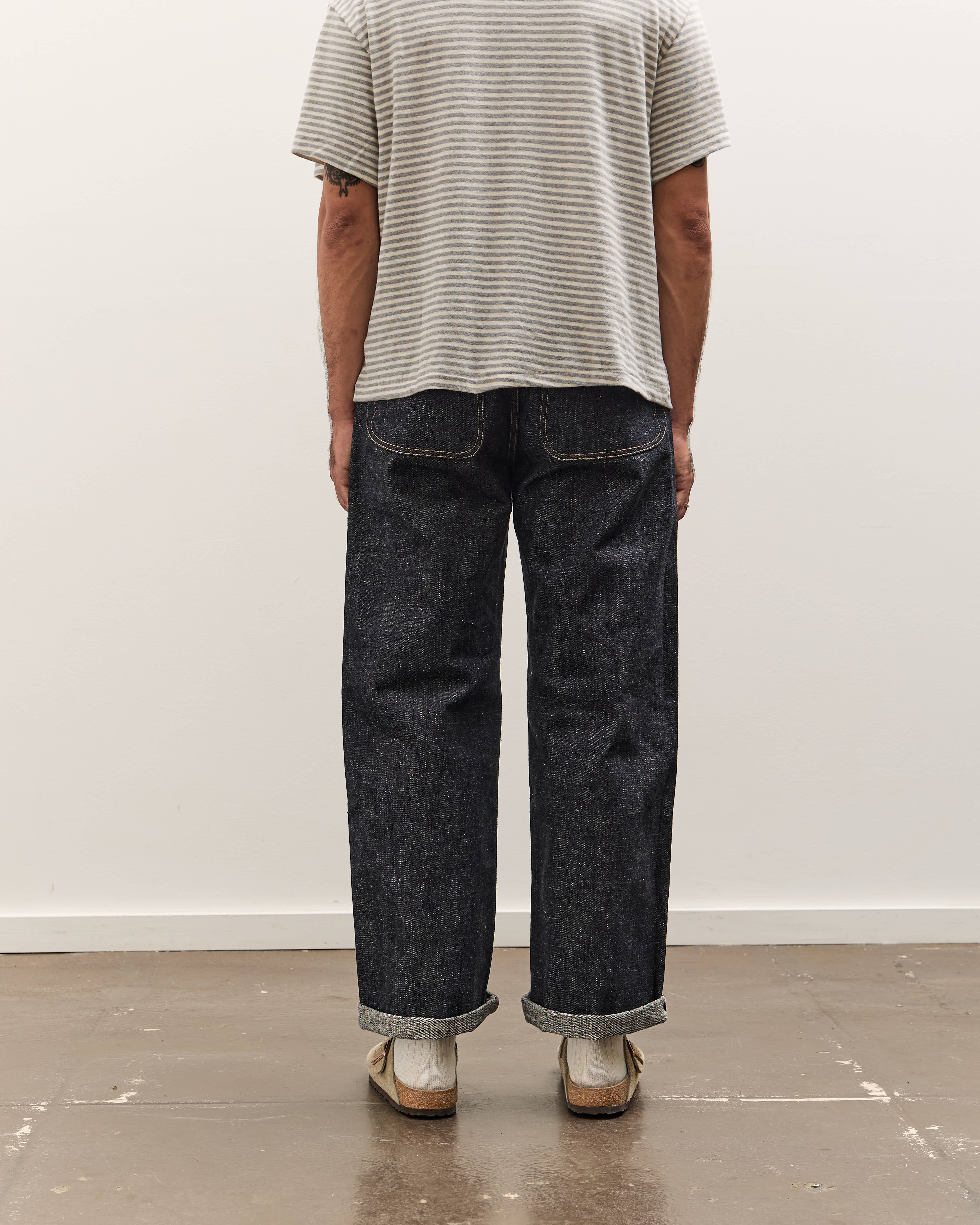 Brain Dead Type 00: 15.5 oz Denim, Indigo – Glasswing