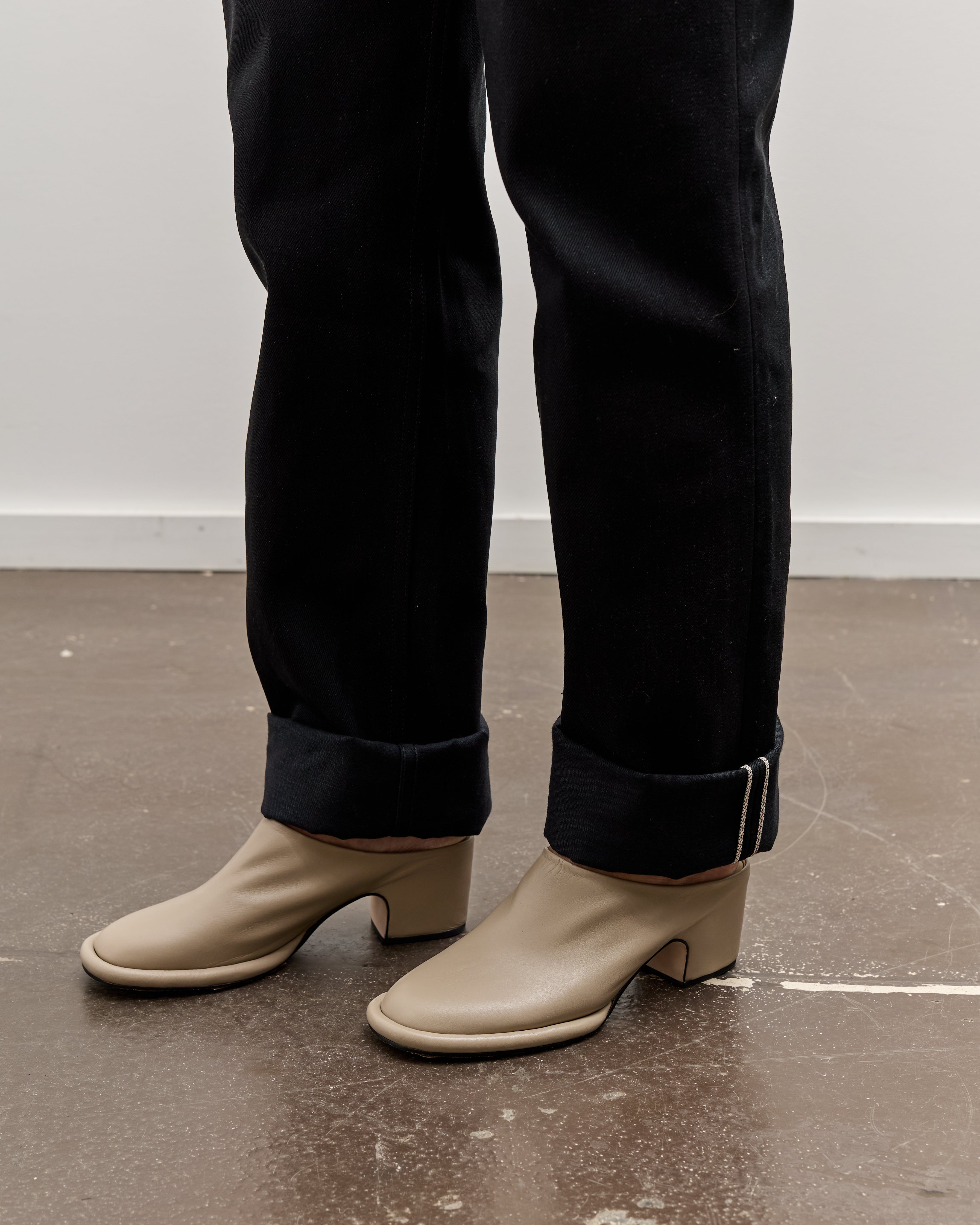 Brain Dead Type 01: 13.2oz Selvedge Denim, Solid Black