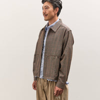 Brain Dead x Brooks Brothers Houndstooth Harrington Jacket, Tan
