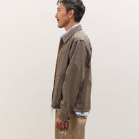 Brain Dead x Brooks Brothers Houndstooth Harrington Jacket, Tan