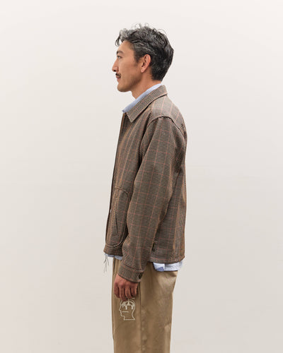Brain Dead x Brooks Brothers Houndstooth Harrington Jacket, Tan
