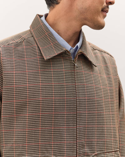 Brain Dead x Brooks Brothers Houndstooth Harrington Jacket, Tan