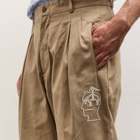 Brain Dead x Brooks Brothers Pleated Chino Trouser,  Desert