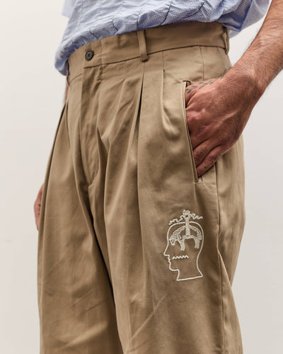 Brain Dead x Brooks Brothers Pleated Chino Trouser,  Desert