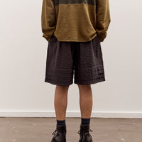 Brain Dead Gingham Shorts Unisex, Black