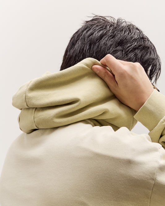 Brain Dead Padded Elbow Zip-Up Hoodie, Sand