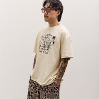 Brain Dead Oracle T-Shirt, Natural