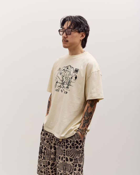 Brain Dead Oracle T-Shirt, Natural