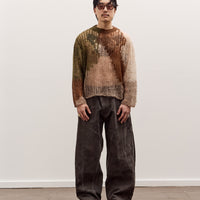 Brain Dead Organic Threadbare Sweater Unisex, Avocado