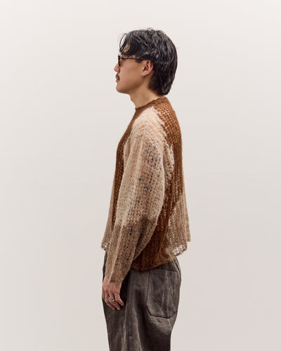 Brain Dead Organic Threadbare Sweater Unisex, Avocado