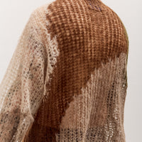 Brain Dead Organic Threadbare Sweater Unisex, Avocado