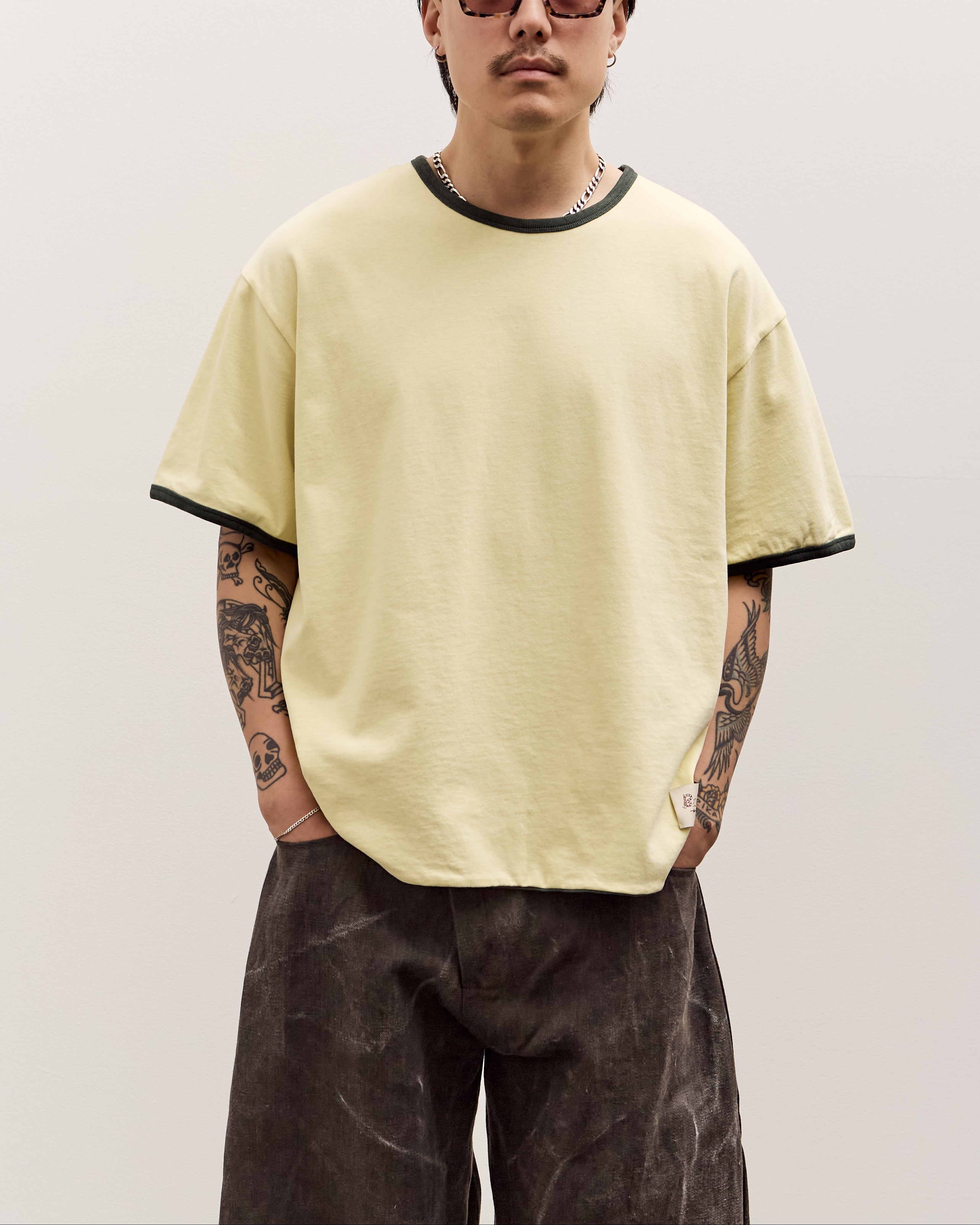 Brain Dead Reversible T-Shirt, Forest – Glasswing