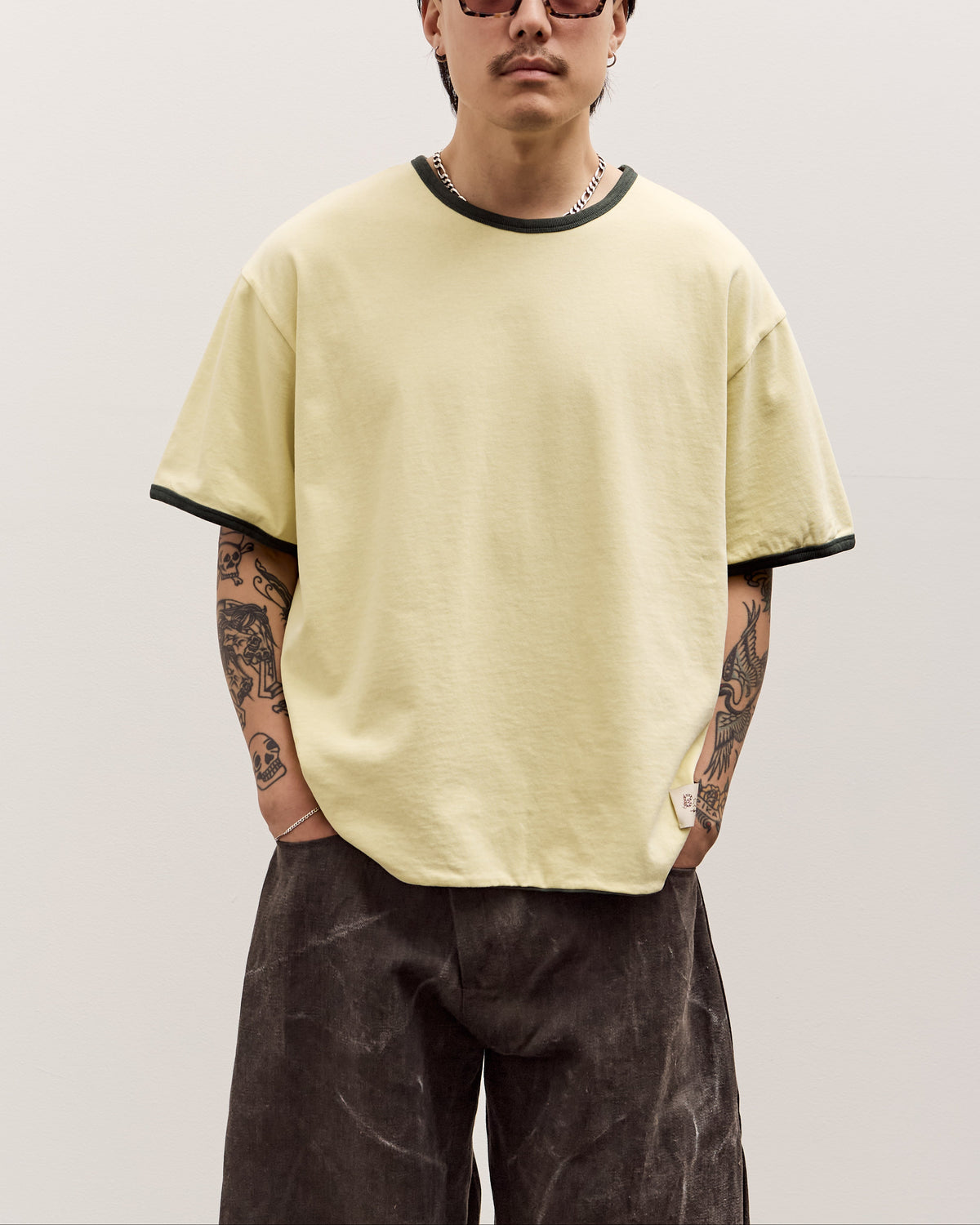 Brain Dead Reversible T-Shirt, Forest – Glasswing