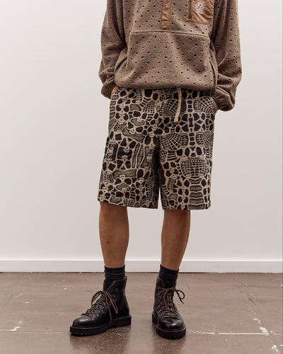 Brain Dead Skull Climber Short, Natural