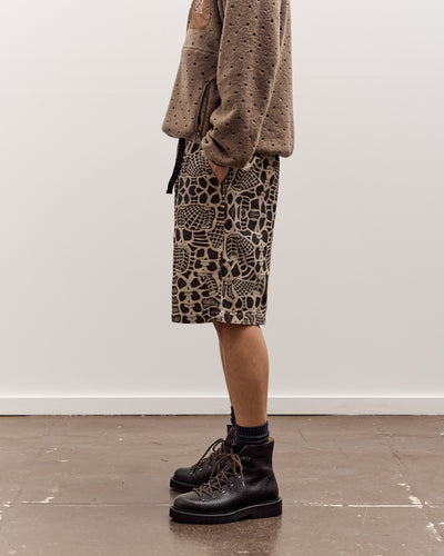 Brain Dead Skull Climber Short, Natural