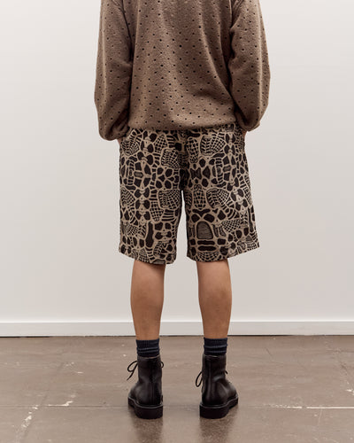 Brain Dead Skull Climber Short, Natural