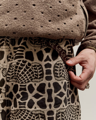 Brain Dead Skull Climber Short, Natural