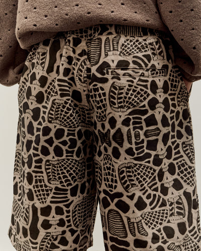 Brain Dead Skull Climber Short, Natural