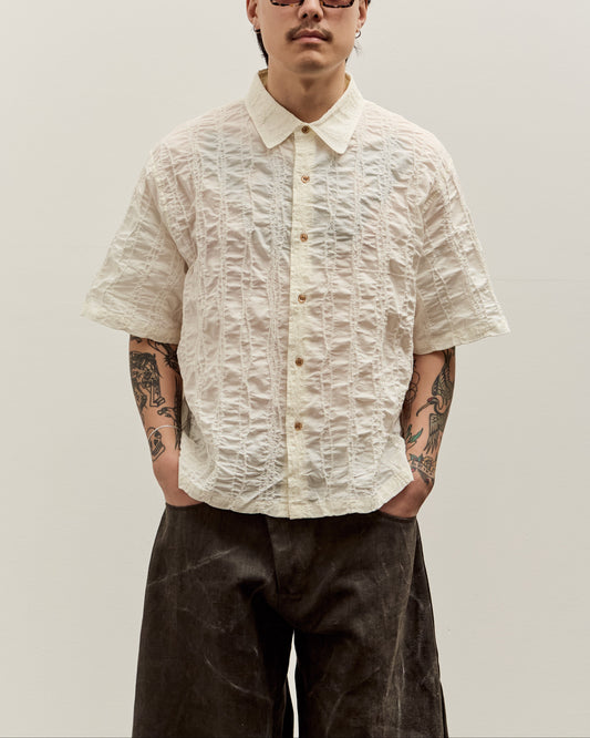 Brain Dead Twisted Piping Shirt , Natural