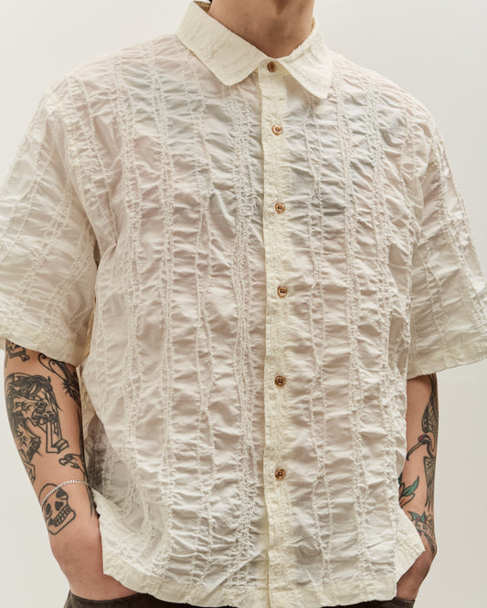 Brain Dead Twisted Piping Shirt , Natural