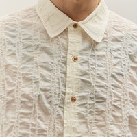 Brain Dead Twisted Piping Shirt , Natural