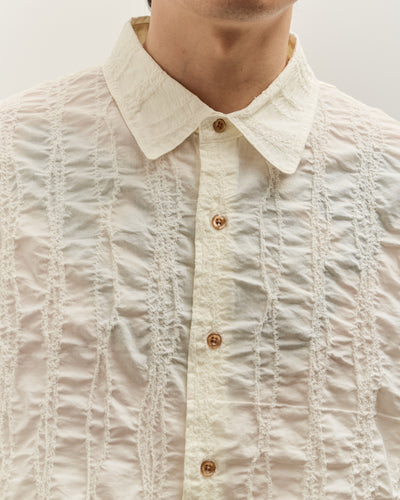 Brain Dead Twisted Piping Shirt , Natural